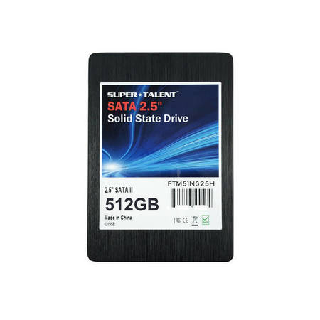 SUPER TALENT TeraNova 512GB 2.5in. SATA3 Solid State Drive (TLC) FTM51N325H
